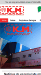 Mobile Screenshot of kmcarregadores.com.br